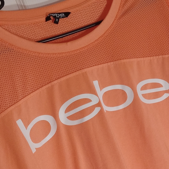 bebe short sleeve logo top - Picture 3 of 7